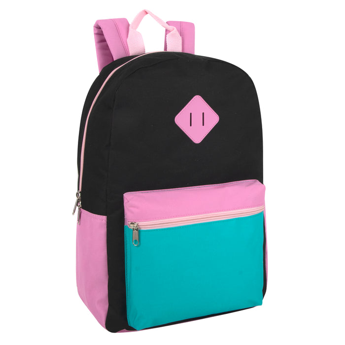 I-17-Intshi yeFashion Backpack enemisebenzi emininzi