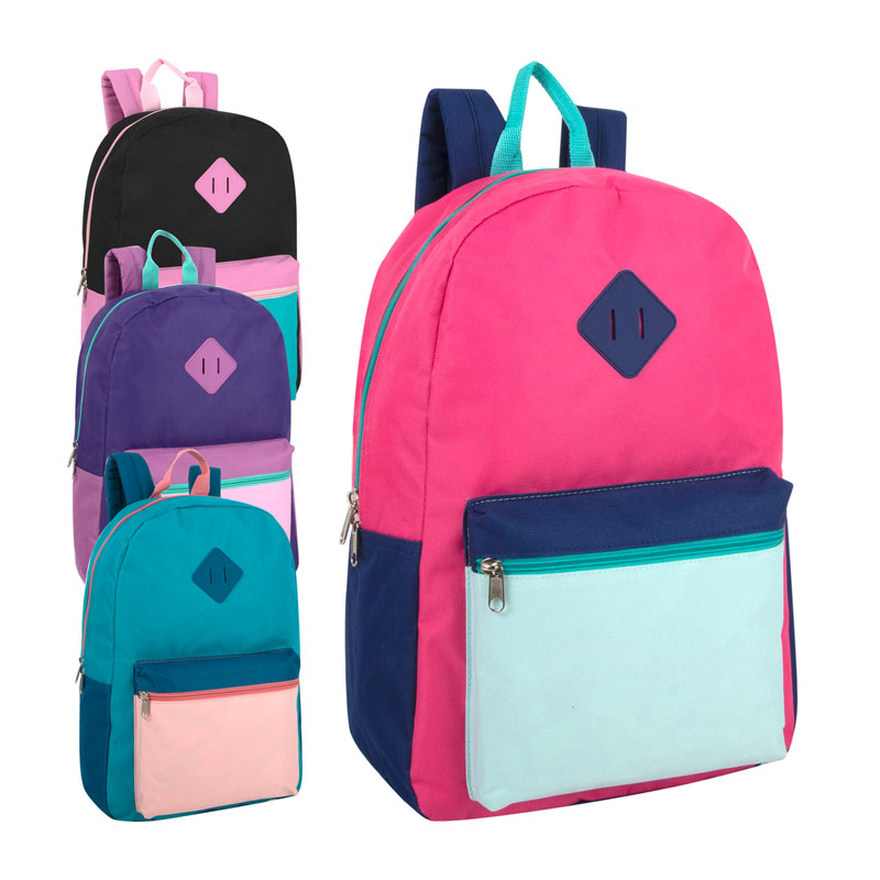 I-17-Intshi ye-Multi-Pocket Design iBackpack enemibala