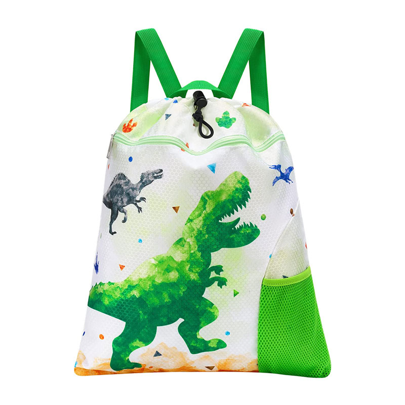 Cute Omkhulu Umthamo Dinosaur Kids umzobo Backpack