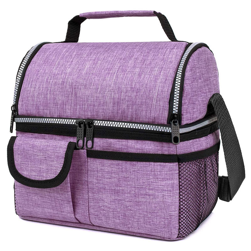 I-Insulated Dual Compartment Lunch Bag