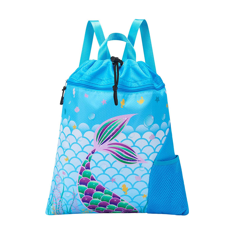 I-Mermaid Gym Drawstring ye-Bag Bag yomtya